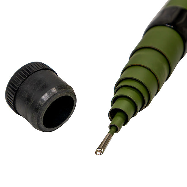 Jackite Fiberglass Telescoping Kite Pole, Green