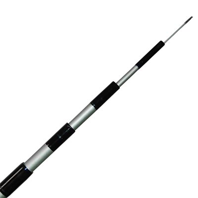 Jackite Fiberglass Telescoping Kite Pole, Platinum