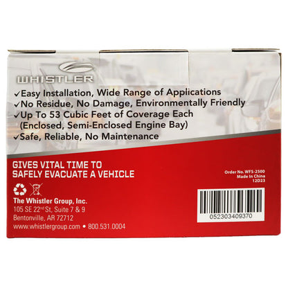 Whistler Multi-Purpose Fire Dog Fire Suppressants, Pack of 6