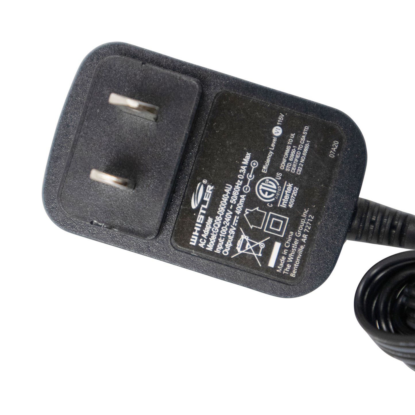 Whistler WS1010/1025/1040 AC Adapter