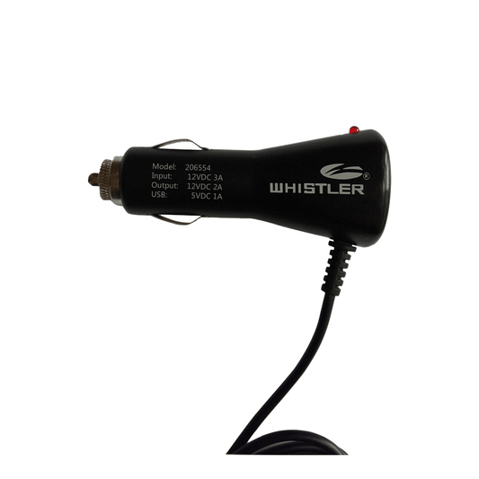 Power Cord, 12V, w/USB - Whistler Group